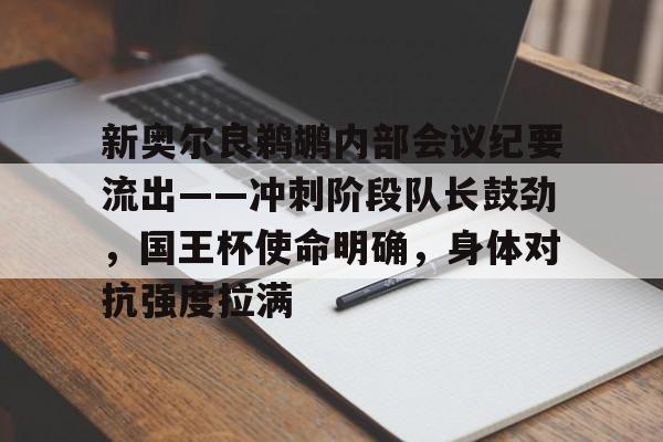 lol比赛回放-新奥尔良鹈鹕内部会议纪要流出——冲刺阶段队长鼓劲，国王杯使命明确，身体对抗强度拉满的简单介绍